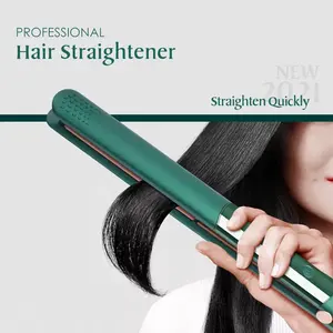 New Extra Long Heating Ceramic Plate Flat Irons Portable Mini Hair Straightener Flat Iron Home Salon Use