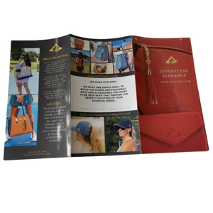 Tri-fold Tờ Rơi In Ấn Bán Buôn Đầy Đủ Màu Sắc Tùy Chỉnh Tri-fold Tờ Rơi Tờ Rơi Dịch Vụ In Ấn A4 A5 A6 4c + 4c CMYK Pantone - Product Image 1