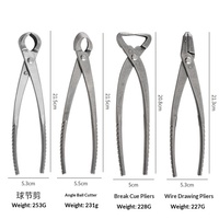 Ensemble d'outils de jardinage en acier inoxydable, pinces à joint sphérique, coupe-fil obliques, coupe-feuilles, sac portable en tissu Oxford