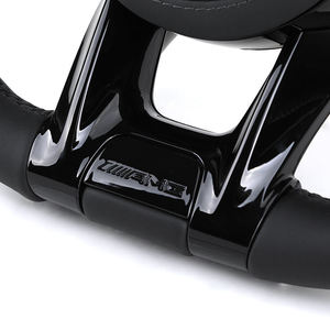 SOON TODA Volante Deportivo de Cuero Semiperforado Negro Modelo 388 para Mercedes-Benz <span class=keywords><strong>W213</strong></span> W223 C238 W177 X118 W206 C257 X223 W247 C118 A35 - Product Image 6