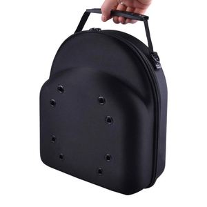 Étui de voyage portable en EVA imperméable pour casquette de baseball, sac de rangement rigide antichoc pour casquette à visière avec bandoulière pour l'extérieur - Product Image 6