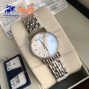 Reloj Longines de Moda Europea y Americana, Dos Tonos, Plata y Oro Rosa, Acero Inoxidable, para Mujer, con Esfera de Cristal, Ancho de Correa Longinesing - Product Image 6