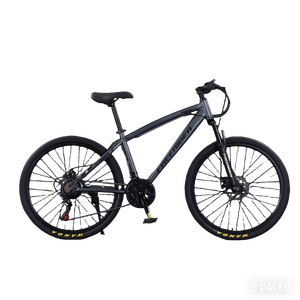 Bicicleta de Montaña de Acero de Alto Carbono de 26 Pulgadas, Bicicleta con Sistema de Frenos de Disco Doble y 21 Velocidades, <span class=keywords><strong>MTB</strong></span> para Ciclismo - Product Image 1