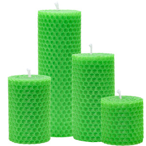 Pilier de miel humoristique en <span class=keywords><strong>cire</strong></span> d'abeille, sans fumée, avec filetage conique, roulé à la main, 8 pouces - Product Image 2