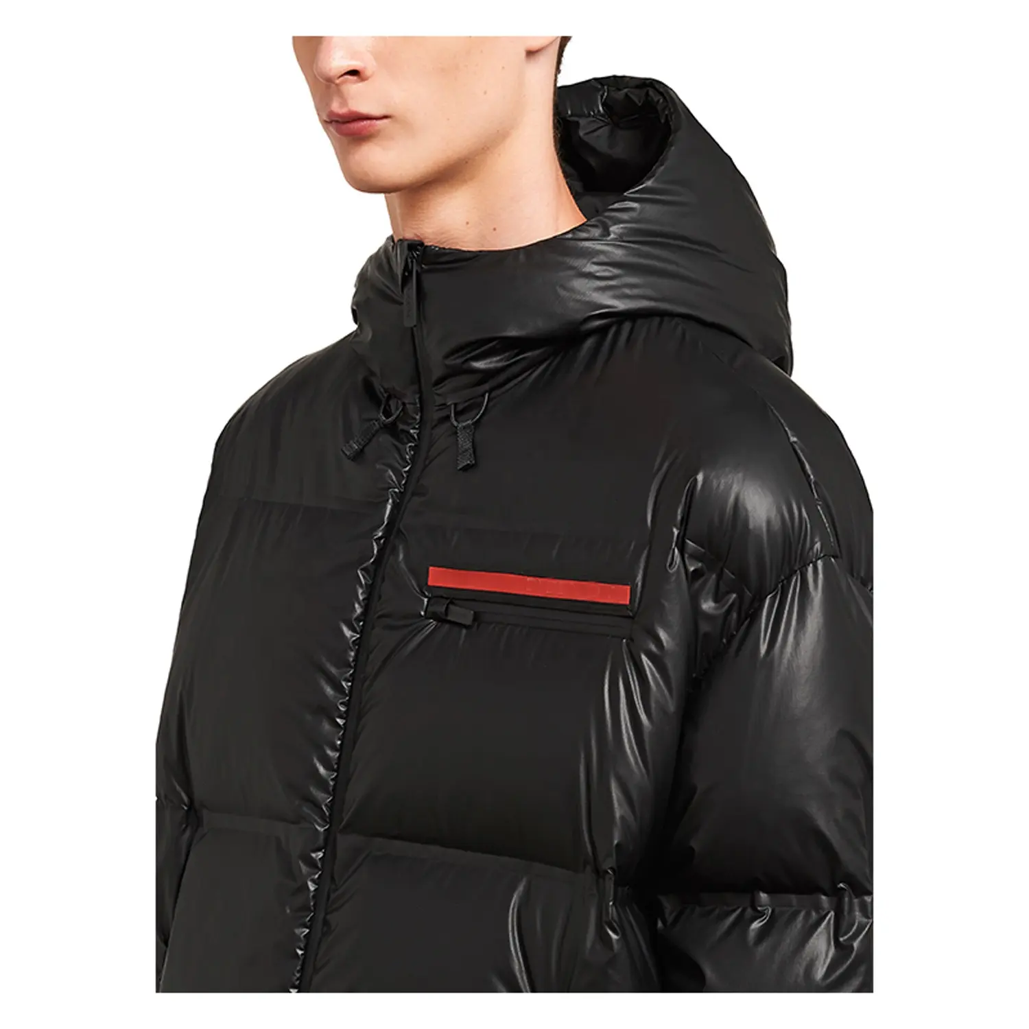 2022 Black puffer garment with hood down coat New Design Winter Jacket For Men