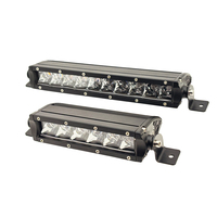 Barre lumineuse LED de 10 pouces 12v 24v 50w, projecteur hors route, feux de brouillard, lumière blanche jaune, barre lumineuse pour voiture, UTV, VTT, camion