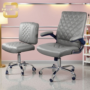 Silla de Taburete técnico Fábrica de silla de cliente de spa de <span class=keywords><strong>uñas</strong></span> a prueba de acetona para esteticistas Taburete rodante - Product Image 2