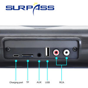 S10 inalámbrico para sistema de barra de sonido de cine en casa Bluetooth con subwoofer de batería de alimentación para TV/computadora y uso doméstico - Product Image 3