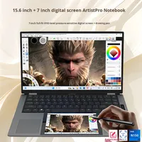 2025 Yeni Çift Ekranlı Laptop Tablet Kombinasyonu 15.6" +7" Sanatçı Pro Çizim Tableti Windows 11 165Hz 16G+1TB SSD Intel Business 4G