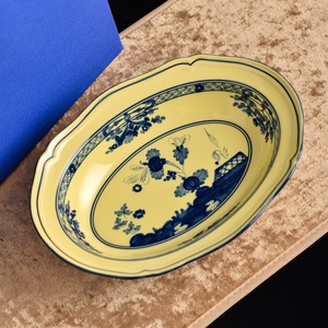 Hot European Retro Decal Porcelain Deep Oval Plate Tableware <b>Set</b> for Home Decoration and Wedding Occasions - Product Image 5