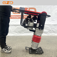 GZD Rammer Compactor Machine Moteur à essence Vibrant Singe Jump Tamping Rammer