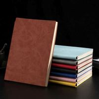 Cuaderno de Cuero PU con Logotipo Personalizado, Cuaderno de Negocios A5 de Alta Calidad para Oficina y Escuela, Regalo Promocional en Oferta