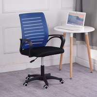 Chaise de bureau ergonomique en maille avec accoudoirs, vente en gros OEM ODM pour projets commerciaux