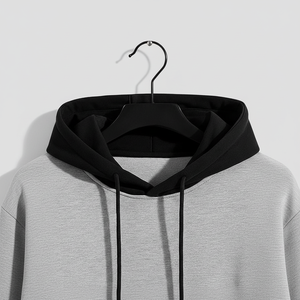 Sudadera con capucha con diseño de logotipo personalizado 320GSM algodón Bling Streetwear sudadera para hombres y mujeres con logotipo - Product Image 1