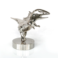 Ems — souvenirs de dinosaure populaire en métal, bijoux de dinosaure, en argent, artisanat en métal argenté, cadeau,