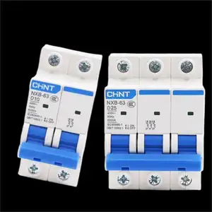Disjoncteur différentiel <span class=keywords><strong>1</strong></span> 2 3 4 phases 10A 16A 20A 25A 32A 40A 50A 63A vente en gros disjoncteurs miniatures - Product Image 1
