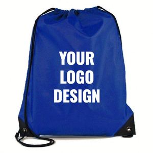 Custom Logo Unisex Gym <b>Drawstring</b> <b>Backpack</b>, Pretty Design Waterproof Softback with Soft Handle & Adjustable Belt - Product Image 1