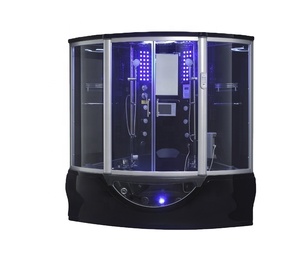 Factory Big Sale Large Sliding Aluminium Frame Steam <strong>Shower</strong> <strong>Room</strong> Sauna <strong>Shower</strong> Steam <strong>Room</strong> Combine with Hot Tub Massage Bathtub - Product Image 1