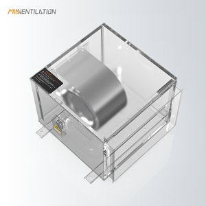 Ventilador de Aire Cuadrado de Alta Resistencia AC 220-245V 7500 CMH con Control de 3 Velocidades para Carpas de Eventos al Aire Libre, Hospitales, Convenciones MIA-750FJX - Product Image 6