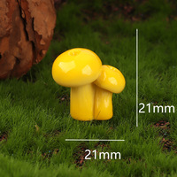 Mini-moissonnées créatives en résine pour micro-paysages, accessoires décoratifs pour jardins DIY, mini-champignons artificiels pour jardins d'inspiration jungle, pour bonsaïs