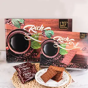 Meistverkaufte Kekse Premium hohe Qualität lecker dünner Cracker Kaffee Geschmack knusprige