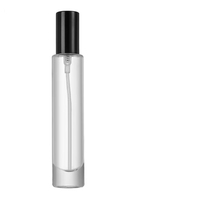 Bouteille d'échantillon de parfum en verre cylindrique de 10 ml et 15 ml avec pulvérisateur, scellée, pour diffuseur à bâtonnets, sérigraphiée, vente en gros pour fabricants