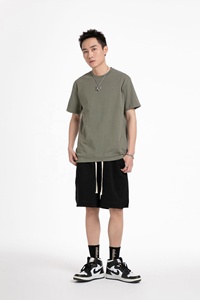 Evertop Biểu Tượng Tùy Chỉnh 100% Cotton T-Shirt Chất Lượng Cao Chúng Tôi Kích Thước 220gsm Drop Shoulder Quá Khổ Cộng Với Kích Thước In Thiết Kế Cho Nam Giới - Product Image 6