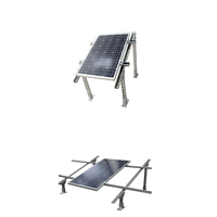 Système de montage de panneaux solaires en acier de haute qualité Installation facile avec fonction d'installation facile Modules PV encadrés Élégant