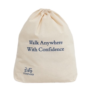 Bolsas de Algodón con Cordón para Zapatos, Diseño Personalizado al por Mayor - Product Image 1