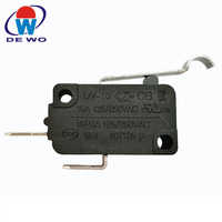 Dewo Vente en gros SPST-NO 5A 10A 16A 20A 250v 40t125 micro-interrupteur avec levier à rouleau