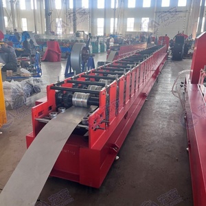 Unidad de conformación de marcos de puertas de acero inoxidable de grado industrial, automática, controlada por PLC, con motor y rodamientos - Product Image 4