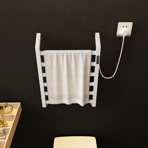 <span class=keywords><strong>Toallero</strong></span> eléctrico de 220V para baño, pantalla Digital táctil impermeable, <span class=keywords><strong>toallero</strong></span> de secado de calefacción eléctrica para hoteles - Product Image 6