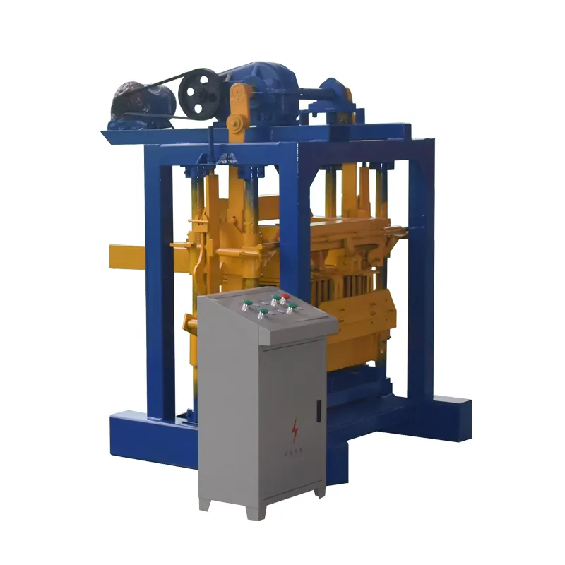 Qt4-40 Kalkoenprijs Hydraform Baksteenmachine & Dieselmotorblok En Baksteenmachine
