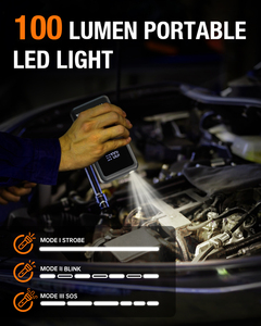 12V Ultra Portable 1700A Car Jump Starter 8000mAh <strong>Battery</strong> <strong>Booster</strong> LED Smart Clamp Power Bank Function for Emergency Situation - Product Image 5