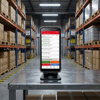 Lecteur de point de contrôle NFC, code QR, Bluetooth, GPS, terminal de patrouille avec suivi GPS, 4G, WiFi pour système de patrouille de sécurité en temps réel