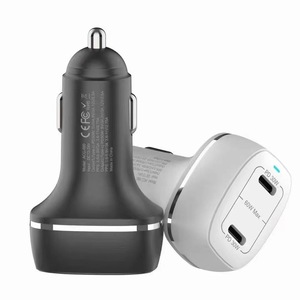 Chargeur de voiture universel 60W en métal, mini, double USB C PD3.0 PPS, adaptateur de prise de charge rapide pour <span class=keywords><strong>Samsung</strong></span> pour Galaxy S23 U pour Pixel - Product Image 5