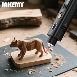 Mini Incisore Elettrico Ultrasonico Portatile per Intaglio del Legno, Strumento per Fai-da-Te, Lucidatore per Lavorazione del Legno, Penna Incisore - Product Image 1