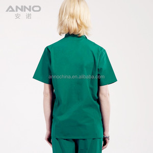 ANNO High Collar Nurse Workwear Chirurgisches medizinisches Krankenhaus Uniform hemd für Kliniken und Schönheits salons - Product Image 3