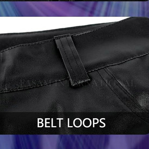 Vente en gros de shorts en cuir légers Shorts en cuir confortables pour hommes Vente en ligne de shorts en cuir pour hommes - Product Image 5