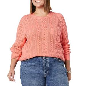 Suéter de manga larga de gran tamaño para mujer al mejor precio, tejido de punto lavable, fabricante personalizado, cuello en V, sólido e informal - Product Image 1