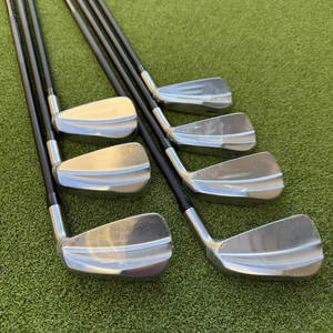 Juego de Hierros de <span class=keywords><strong>Golf</strong></span> Forjados con Empuñadura de Goma y Acero Inoxidable Completo, para Diestros, para Entrenamiento al Aire Libre y Actividades, Cumple con los Estándares - Product Image 4