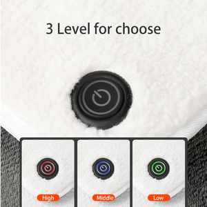 Coussin <span class=keywords><strong>de</strong></span> siège chauffant <span class=keywords><strong>de</strong></span> voiture matelassé portable 5V USB Nano Sliver avec 3 réglages <span class=keywords><strong>de</strong></span> température-Réchauffement rapide et fond antidérapant pour la conduite hivernale - Product Image 3