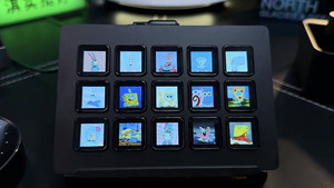 Tìm kiếm nhà phân phối nhà máy thâm quyến 15 phím LCD bàn phím macropad dòng điều khiển dòng boong - Product Image 3