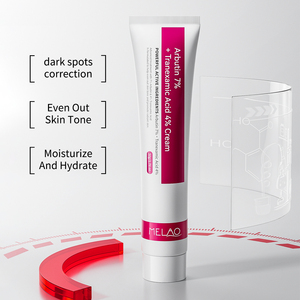 Crème Visage Anti-Âge Hydratante Lissante Rajeunissante Correctrice de Pigmentation à l'Arbutine, à l'Acide Tranexamique et au Collagène - Product Image 2