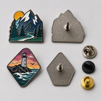 Pins de Esmalte Suave Personalizados con Líneas Metálicas en Relieve para Marcas, Artistas, Eventos y Mercancía, MOQ 50