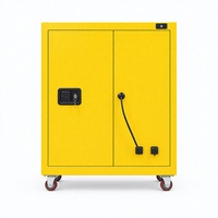 Boîtier de distribution d'énergie portable IP54 en acier SPCC 400x500x250mm, armoire de chantier mobile résistante aux intempéries OEM ODM