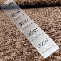 Autocollants personnalisés imprimés pour vêtements, étiquettes de taille détachables, autocollants de taille pour vêtements S M L XL