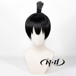 Pelucas de Malla de Red Rosa Resistentes al Calor para Cosplay de Anime <span class=keywords><strong>Chainsaw</strong></span> Man de ND <span class=keywords><strong>Aki</strong></span> <span class=keywords><strong>Hayakawa</strong></span> - Product Image 3