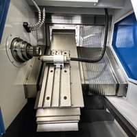 Centre d'usinage CNC à lit incliné haute efficacité avec système CNC taïwanais, tournage de haute précision