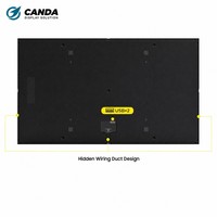 32 43 49 55 İnç LCD Reklam Ekranı 4K TV Video Paneli Duvara Monte Dijital Tabela Android Dokunmatik Ekran Monitörü